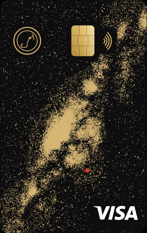 Gold Dust card design